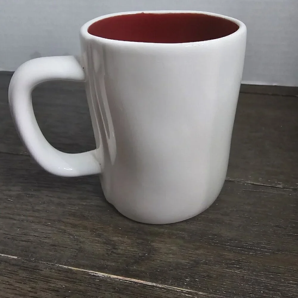 NWT Rae Dunn Artisan Ever After Valentine's Day Coffee Mug 2021 Magenta